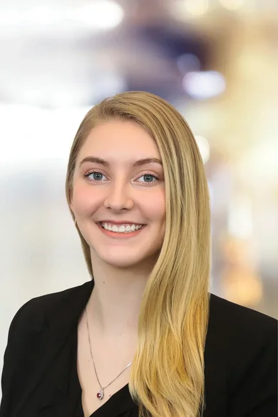 Portrait of Jenna Stevens, Staff Accountant.
